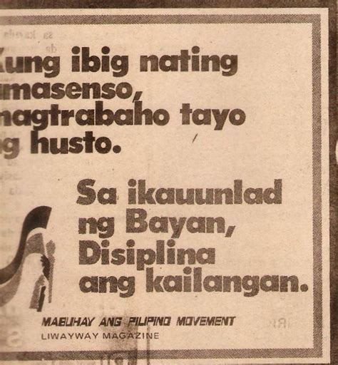 sa ikauunlad ng bayan disiplina ang kailangan|Sa ikauunlad ng bayan, disiplina ang kailangan explained.